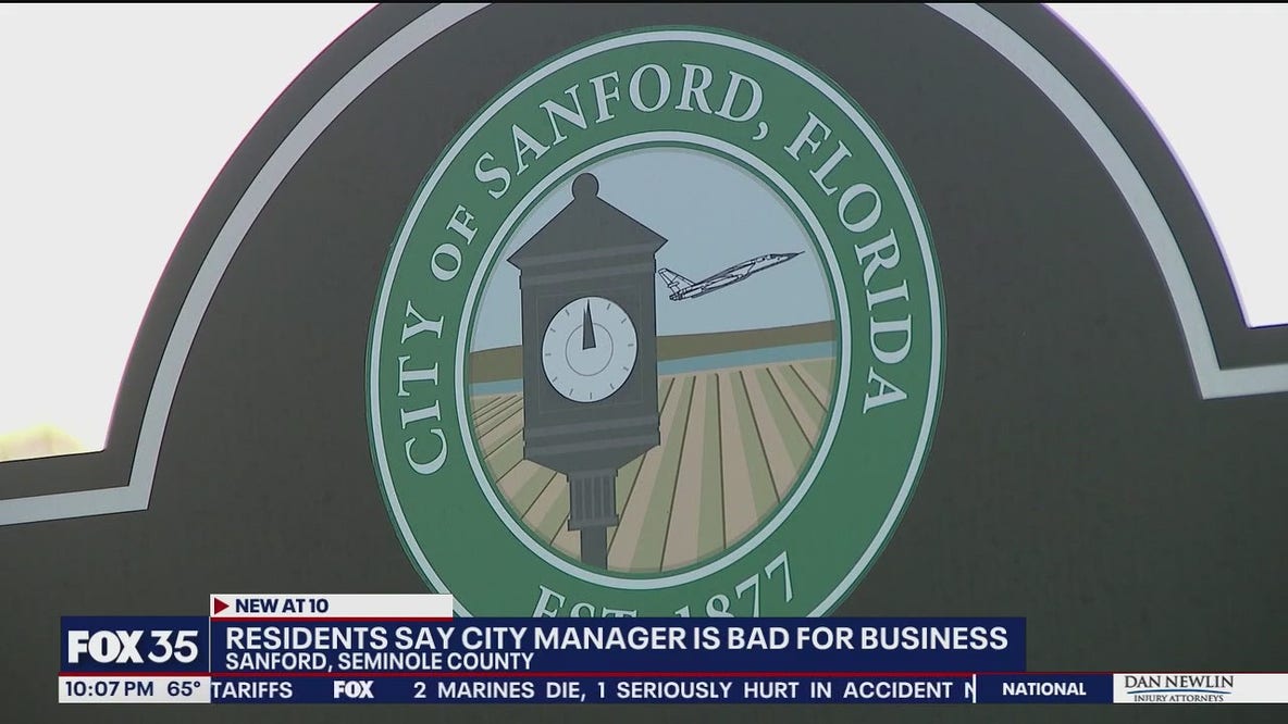 Sanford residents say city manager is bad for business